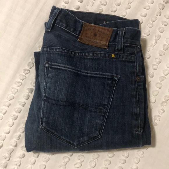 Lucky Brand Jeans Lucky Brand Mens Striaght Fit Denim Jeans 3x32